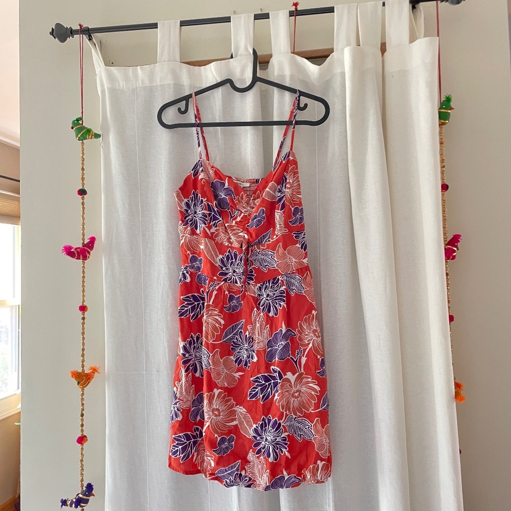 Floral summer dress
